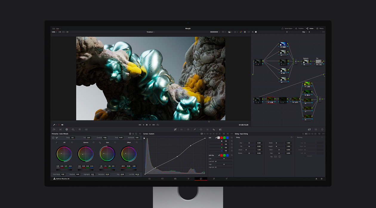 Still of an animation file on Studio Display XDR