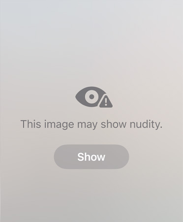 Auto-generated message to parent or guardian about the sensitive and unsafe content their child may be viewing
