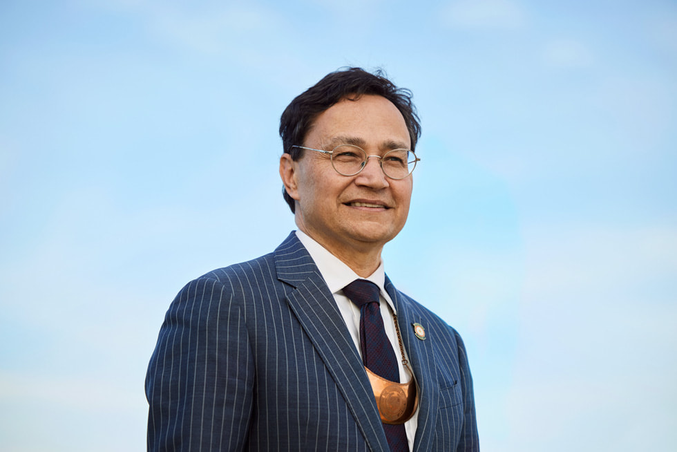 Ein Porträt von Chuck Hoskin Jr.
