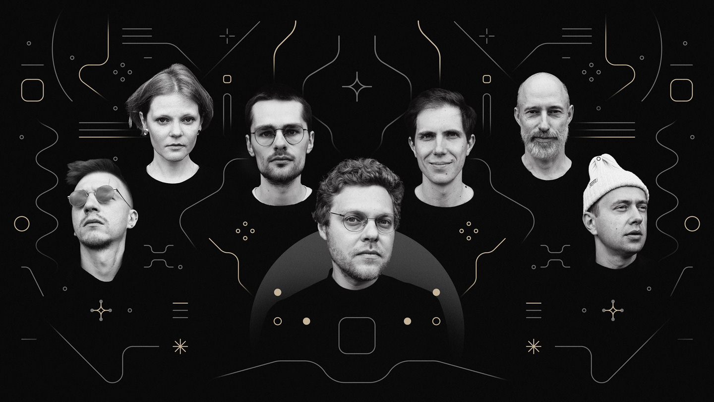 Photo illustration featuring members of Endel’s leadership team.