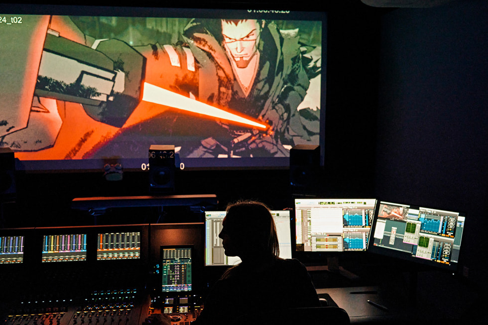 Danielle Dupre bei Skywalker Sound.
