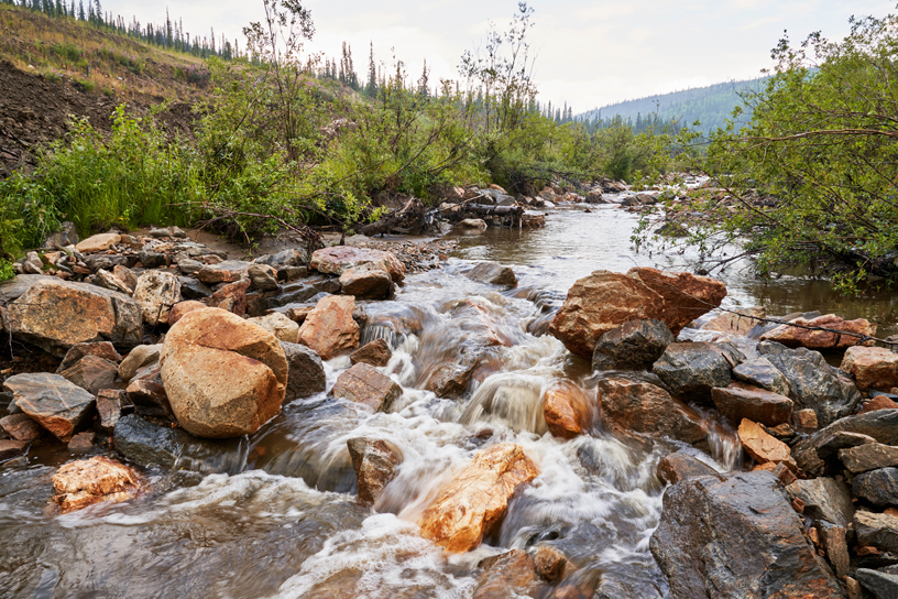 잭 웨이드 크릭(Jack Wade Creek).