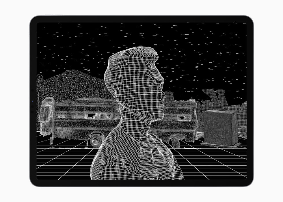 A composite frame featuring visual elements of Varun Desai’s artwork.