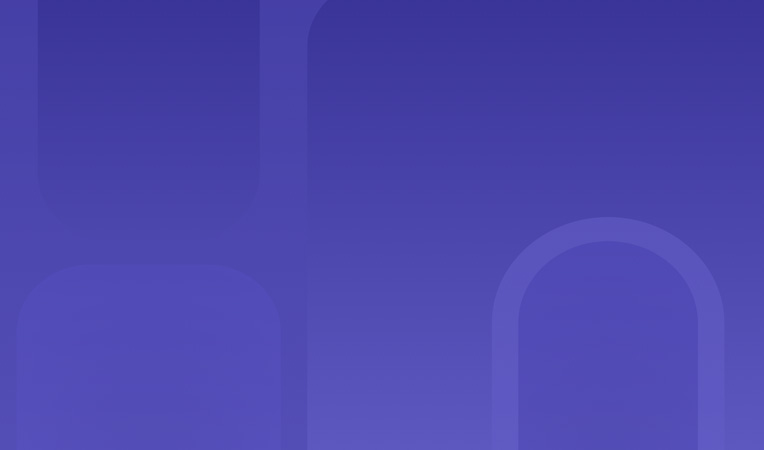 Cartão de saúde do sono em degradê roxo-escuro, ícone branco de onda de ar.
