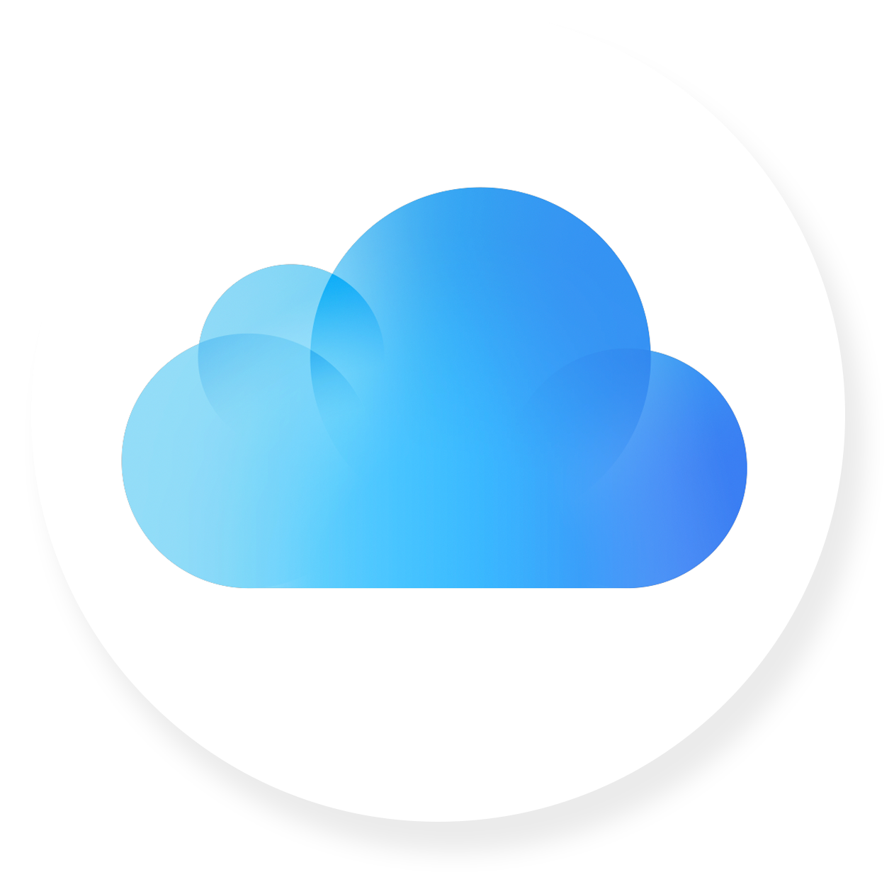ไอคอนของบริการ iCloud